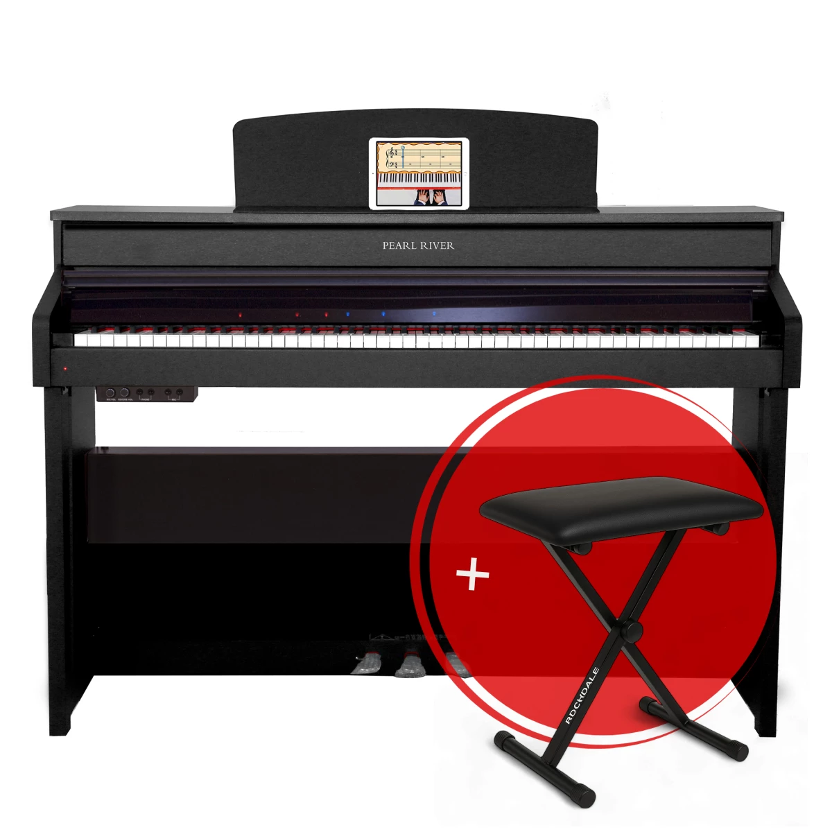 Цифровое пианино Pearl River F53 BK